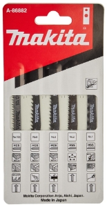 Afbeeldingen van Makita A-86882 Decoupeerzaagbladset 5-delig