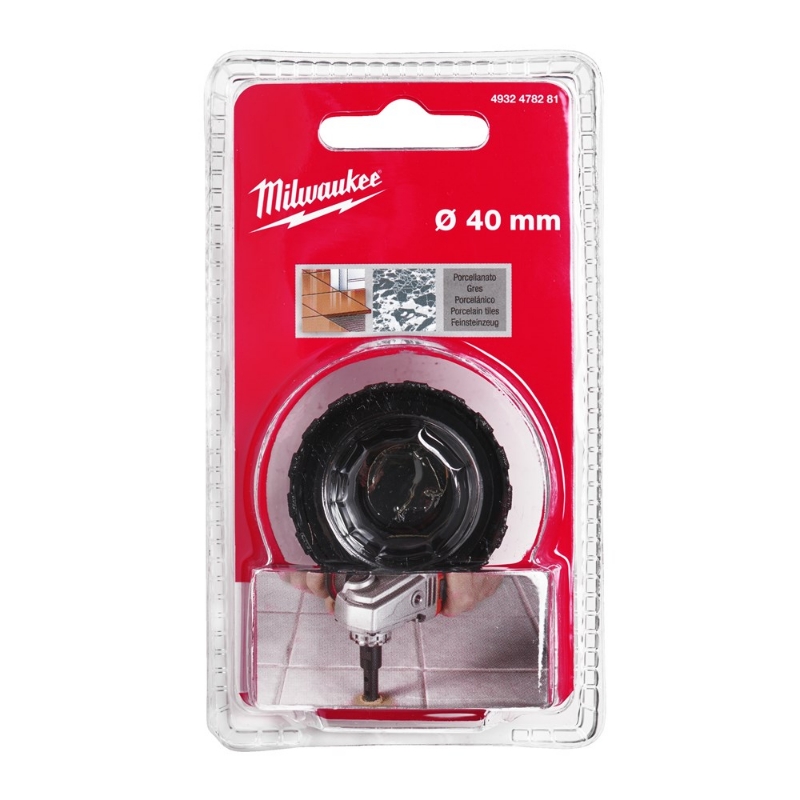 Afbeeldingen van MILWAUKEE® M14 Diamant Tegelboor M14 Diamond Drill 40mm - 1pc