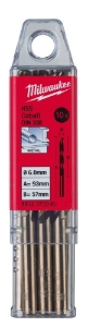 Afbeeldingen van MILWAUKEE® HSS-G Co metaalboor HSSGC 6.0 x 93 - 10 pcs