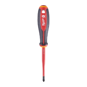 Afbeeldingen van MILWAUKEE® Schroevendraaier VDE Tri-lobe PZ2 X100 Tri-Lobe VDE Screwdriver PZ2 x100