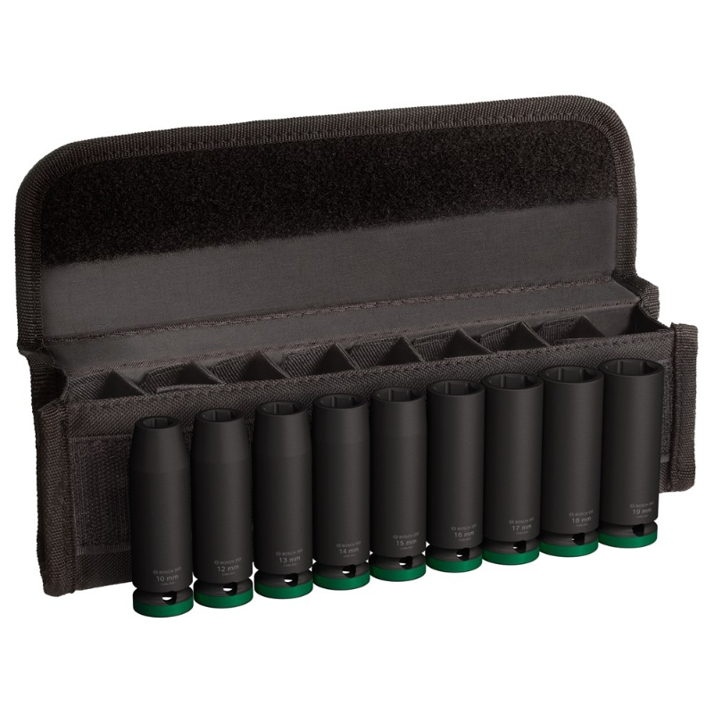 Afbeeldingen van PRO 9-delige krachtdoppenset 77 mm