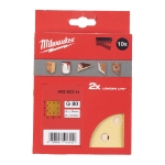 Afbeeldingen van MILWAUKEE® Vlakschuurmachine Schuurpapier 115 x 107 mm HP 115 x 107 H&L GR 80 - 10 pcs