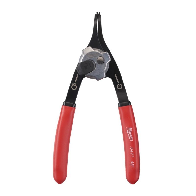 Afbeeldingen van MILWAUKEE® Middelgrote borgveertang 45° Medium Circlip Plier - 45°