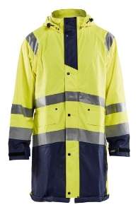 Afbeeldingen van Regenjas High vis LEVEL 1 XXL