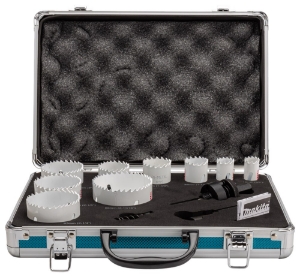 Afbeeldingen van Makita D-47282 Gatzaagset 12-delig hout/met.