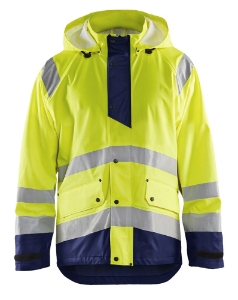 Afbeeldingen van Regenjas High Vis LEVEL 1 XXL