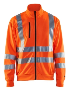 Afbeeldingen van Sweatshirt met rits High Vis XXL