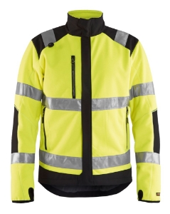 Afbeeldingen van Blåkläder Winddicht FleeceJack High Vis 4888