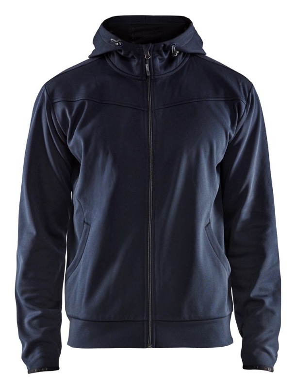 Afbeeldingen van Blåkläder Hoodie met rits 3363