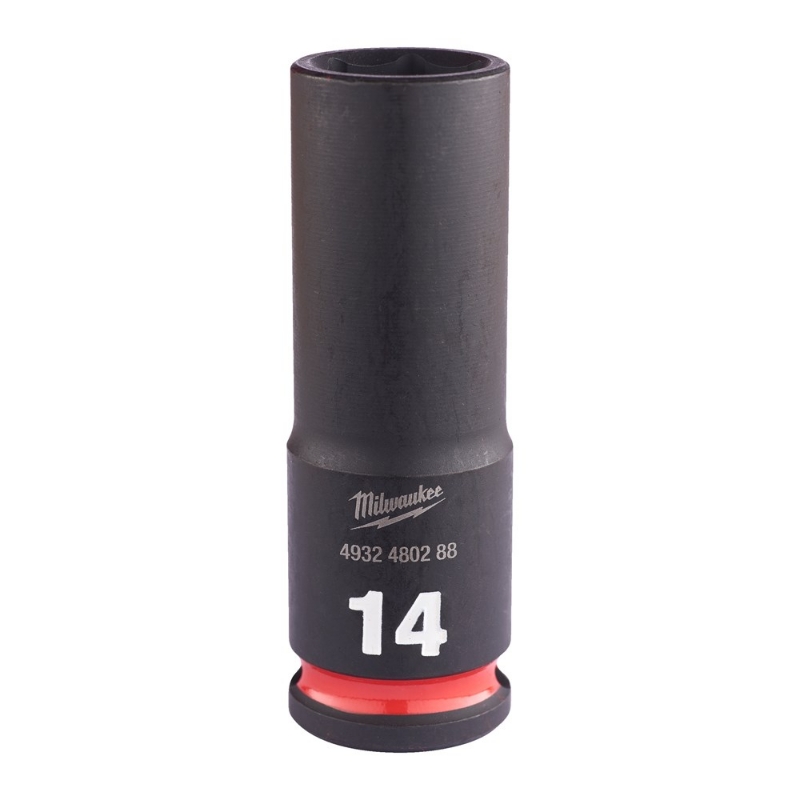 Afbeeldingen van MILWAUKEE® Slagdop 3/8 lang 14 mm 3/8" impact socket deep - 1 pc