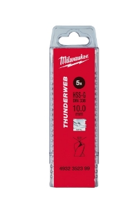Afbeeldingen van MILWAUKEE® Metaalboor HSS-G TW 10.0 x 133 - 5 pcs
