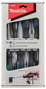 Afbeeldingen van Makita E-13502 Schroevendraaierset 6-delig PZ