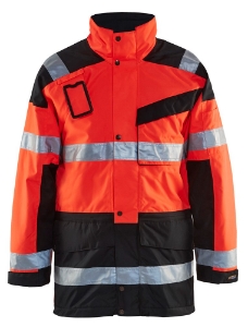 Afbeeldingen van Blåkläder Parka High Vis - Uitneemb.voering