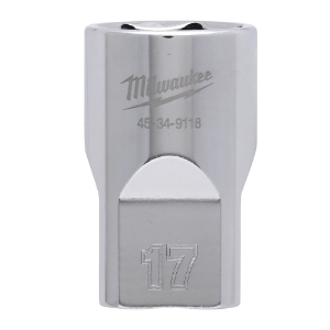 Afbeeldingen van MILWAUKEE® Dop 1/2˝ FOUR FLAT™ 1/2 Drive Socket Metric Standard - 17 mm