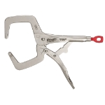 Afbeeldingen van 9″ deep reach clamp with regular jaws - 1st