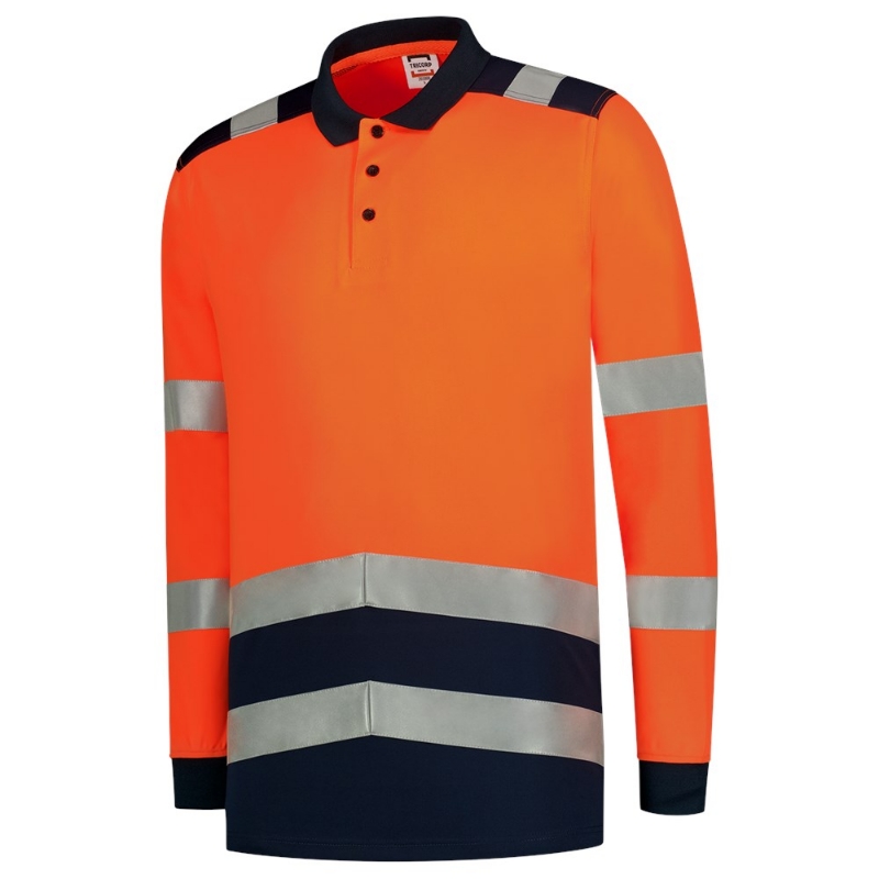 Afbeeldingen van TRICORP SAFETY Poloshirt High Vis Bicolor Lange Mouw 203008