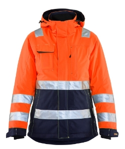 Afbeeldingen van Dames Winterjas High Vis L