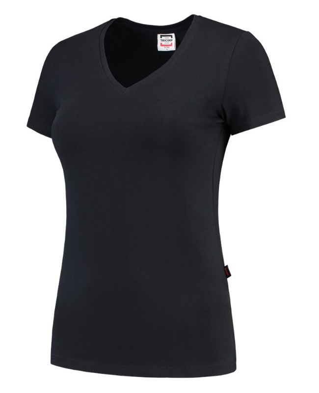 Afbeeldingen van TRICORP CASUAL T-shirt V Hals Fitted Dames 101008
