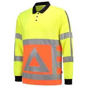Afbeeldingen van TRICORP SAFETY Poloshirt Verkeersregelaar Lange Mouw 203002