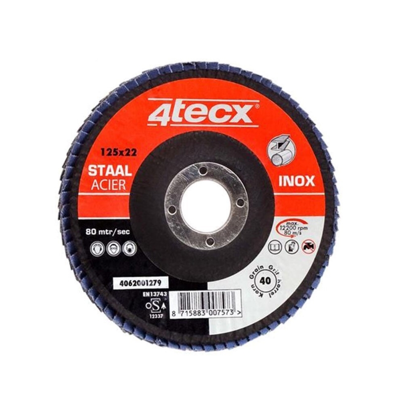 Afbeeldingen van 4tecx® Vlaklamellenschijf