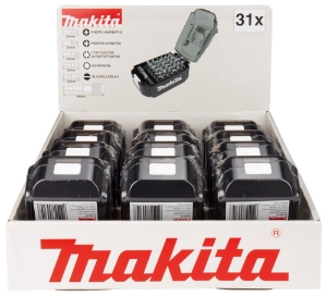 Afbeeldingen van Makita E-00022 Schroefbitset 31-delig 