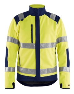 Afbeeldingen van Winddicht Fleecejack High Vis XS