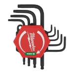 Afbeeldingen van Compacte L-vormige Torx sleutelset (9-delig)
