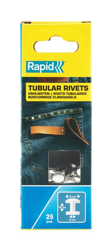 Afbeeldingen van Rapid Buisvormige klinknagels 9mm