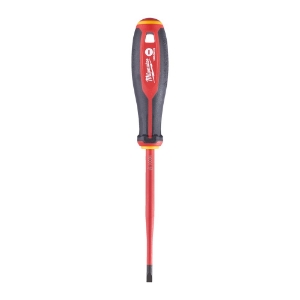 Afbeeldingen van MILWAUKEE® Tri-Lobe VDE schroevendraaier - sleuf Tri-Lobe VDE Screwdriver - Slotted 1.0 x 5.5 x 125