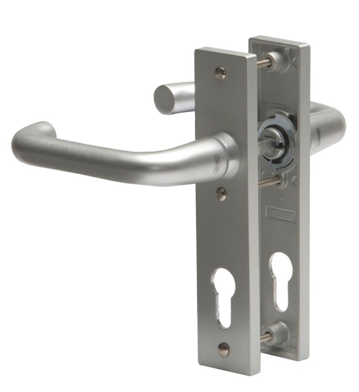 Afbeeldingen van Nemef Binnendeurbeslag F1 kruk-kruk 3252 P