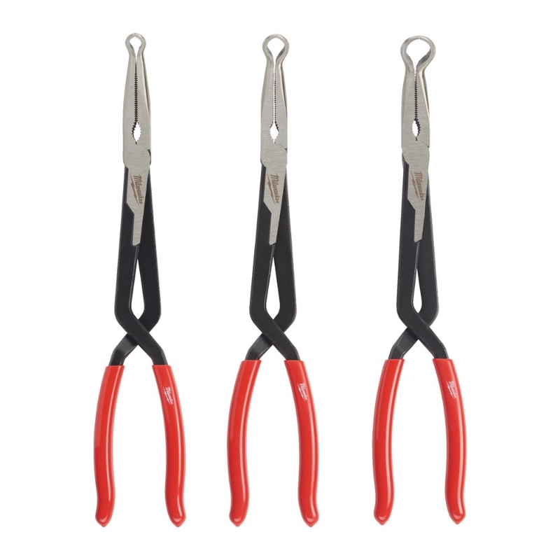 Afbeeldingen van MILWAUKEE® Mechanicatangen set (3-delig) Hose Grip Pliers 3 pc Set