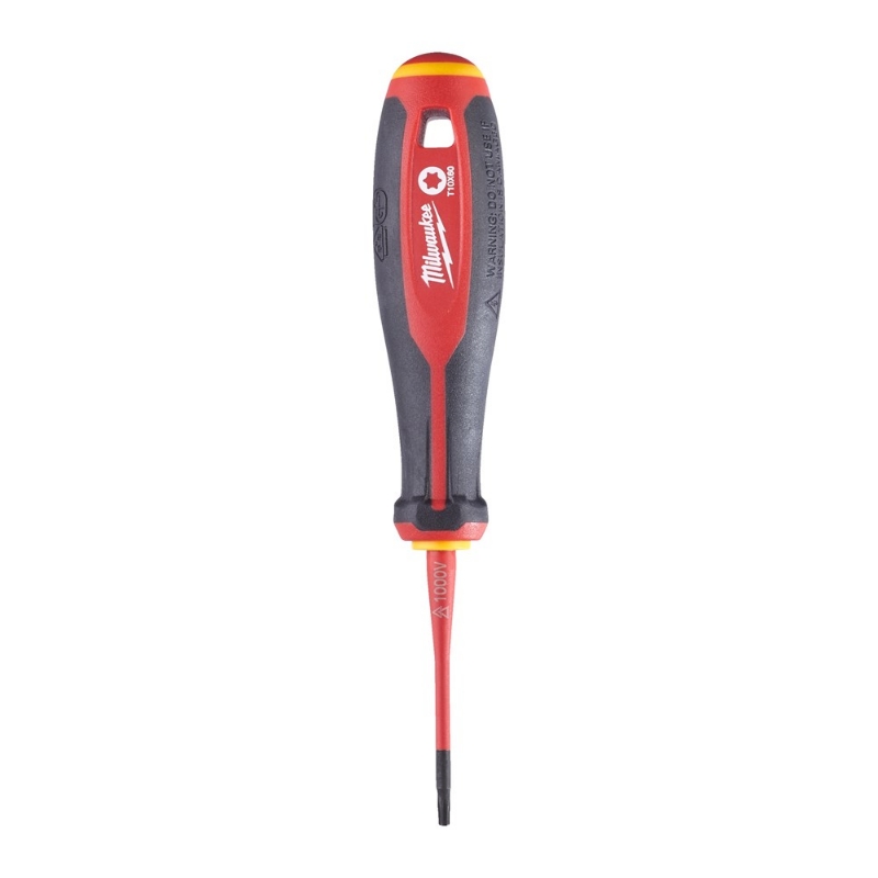 Afbeeldingen van MILWAUKEE® Schroevendraaier VDE Tri-lobe T10 X60 Tri-Lobe VDE Screwdriver T10 x60