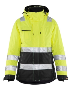 Afbeeldingen van Dames Winterjas High Vis L