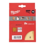 Afbeeldingen van MILWAUKEE® Vlakschuurmachine Schuurpapier 115 x 107 mm HP 115 x 107 H&L GR 240 - 10 pcs