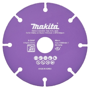 Afbeeldingen van Makita B-53687 Doorslijpschijf staal 115x