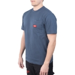 Afbeeldingen van MILWAUKEE® Werk T-shirt WT SS BLU L