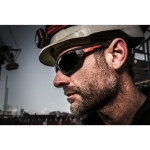 Afbeeldingen van Performance veiligheidsbril getint - 1 stuk 