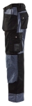 Afbeeldingen van Blåkläder Werkbroek 1503 Zwart Grijs D124
