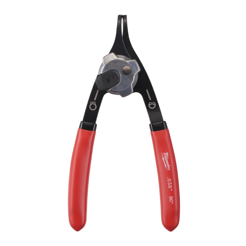 Afbeeldingen van MILWAUKEE® Grote borgveertang 90° Small Circlip Plier - 90°