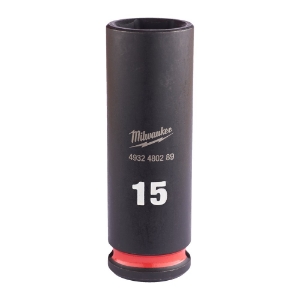Afbeeldingen van MILWAUKEE® Slagdop 3/8 lang 15 mm 3/8" impact socket deep - 1 pc