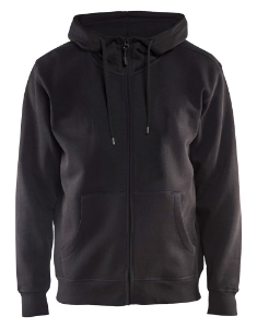 Afbeeldingen van Hoodie met rits 4XL