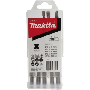 Afbeeldingen van Makita D-61678 B2S: Betonboorset 5-delig 
