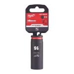 Afbeeldingen van MILWAUKEE® Slagdop 3/8 lang 16 mm 3/8" impact socket deep - 1 pc
