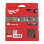 Afbeeldingen van MILWAUKEE® Schuurgaas voor excentrische schuurmachines Mesh & Pad Saver 125 mm H&L Set 1 - 10 pcs