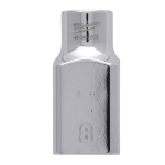 Afbeeldingen van MILWAUKEE® Dop 1/2˝ FOUR FLAT™ 1/2 Drive Socket Metric Standard - 8 mm
