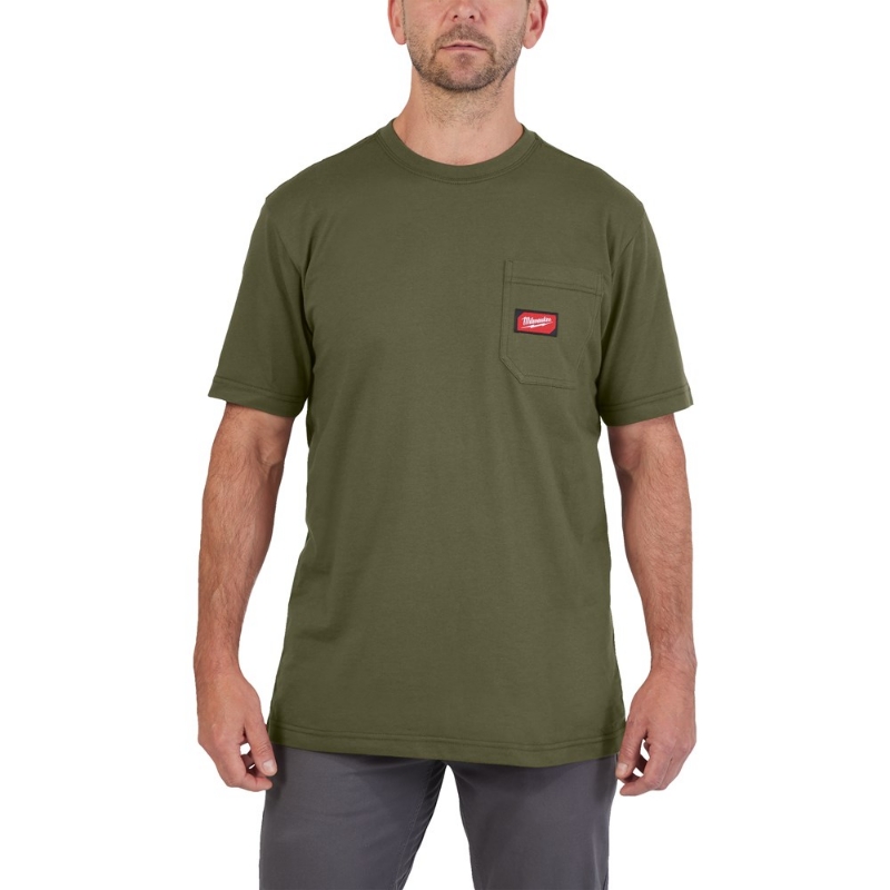 Afbeeldingen van MILWAUKEE® Werk T-shirt WT SS GN XL