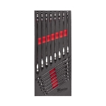 Afbeeldingen van MILWAUKEE® Foam Inlay Ringratel-steeksleutel set MAXBITE™