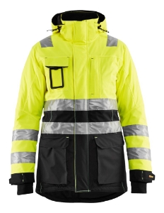 Afbeeldingen van Dames winterparka High Vis L