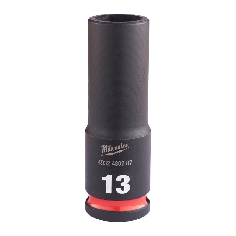 Afbeeldingen van MILWAUKEE® Slagdop 3/8 lang 13 mm 3/8" impact socket deep - 1 pc