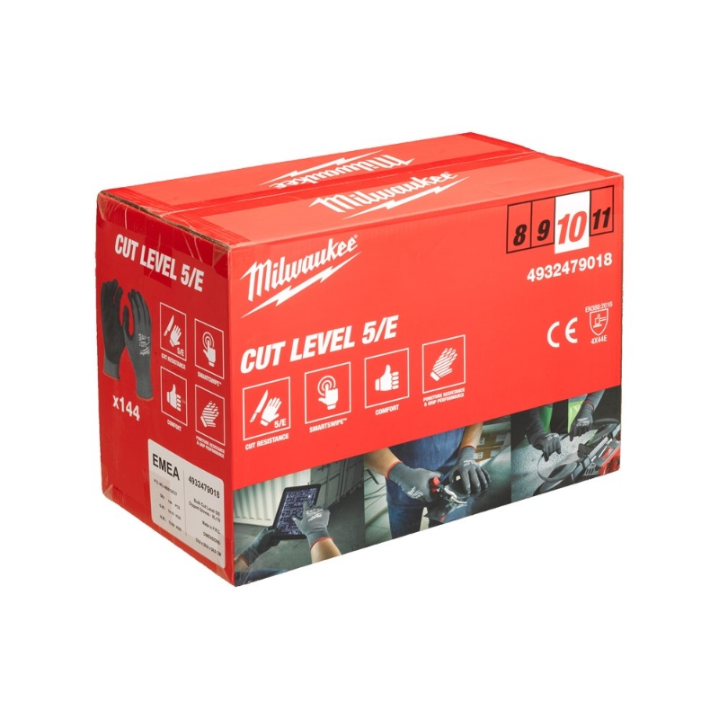 Afbeeldingen van MILWAUKEE® Cut E Handschoenen Bulk Cut E Handschoenen - 10/XL - 144pc